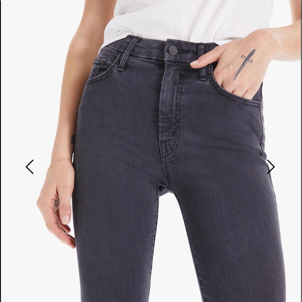 Mother Denim- High waisted looker- Black- size 30
